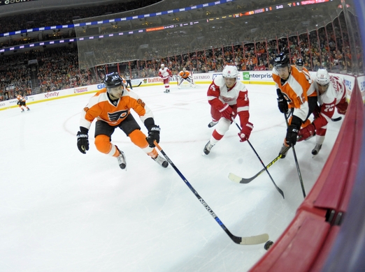 NHL: Detroit Red Wings at Philadelphia Flyers