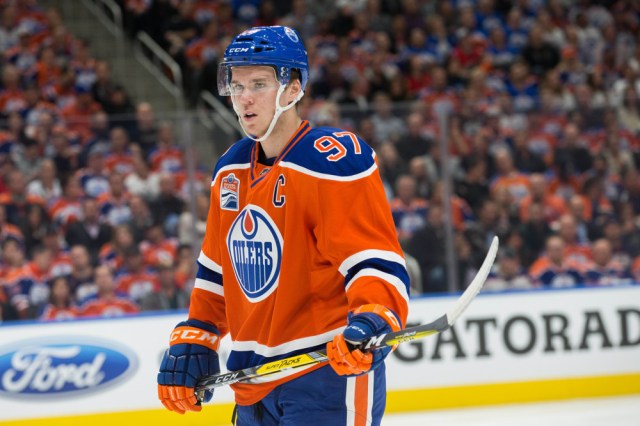 NHL: OCT 12- Flames at Oilers